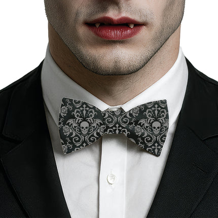 Halloween Skull Bow