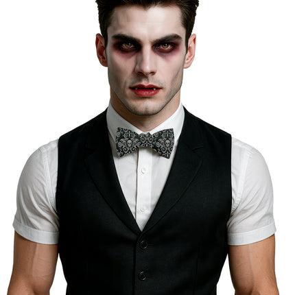 Halloween Skull Bow