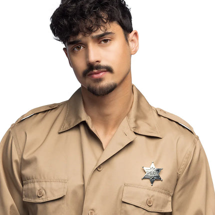 "Sheriff" Metal Badge