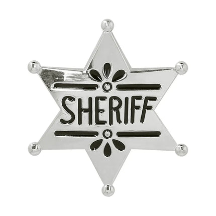 "Sheriff" Metal Badge