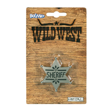 "Sheriff" Metal Badge