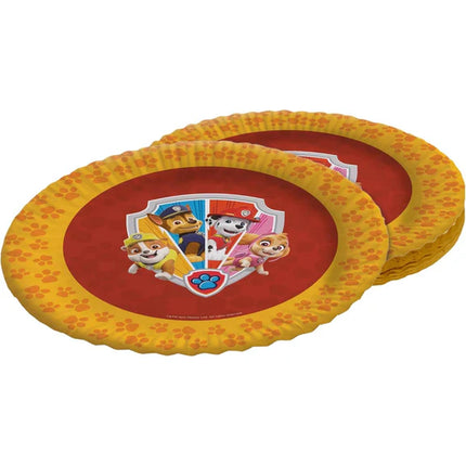 Paw Patrol Signs, Orange, 23 cm, 8-Pack