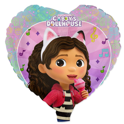 Gabby's Dollhouse Helium Balloon, Empty, 45 cm