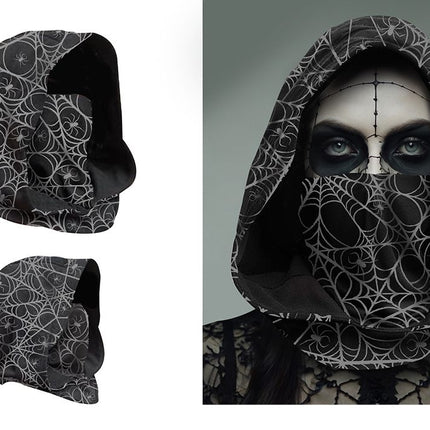 Halloween Hat, Black, Spider Web