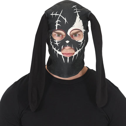 Halloween Mask: Black Rabbit
