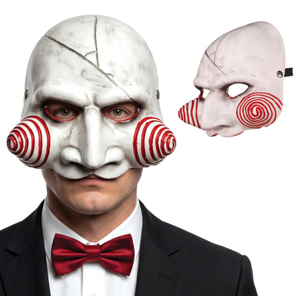 Halloween Mask: White Doll