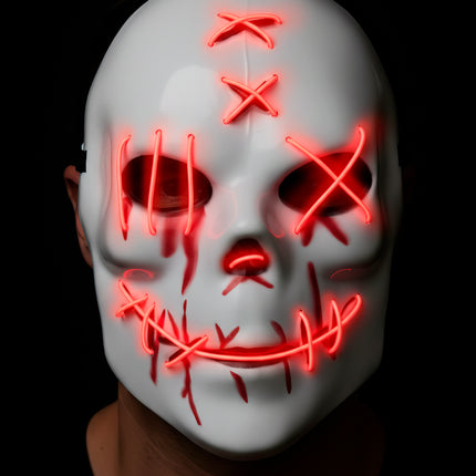 Sinister Halloween Mask with Light