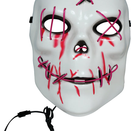 Sinister Halloween Mask with Light