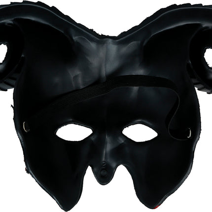 Half-Devil Halloween Mask