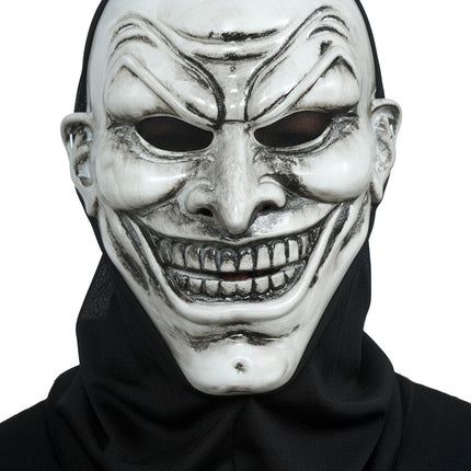 Halloween Mask: Black and White Vampire