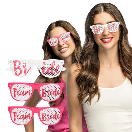 Set of 3 "Bride to Be" Party Glasses (Bride and Team Bride)
