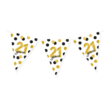 21 Jaar Slinger 6m van Paper Dreams koop je bij Partywinkel
