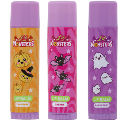 Halloween Lip Gloss for Kids, 3-Pack