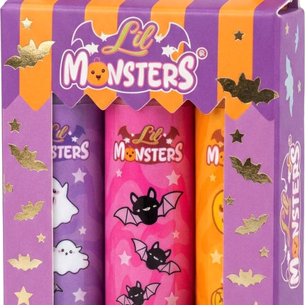 Halloween Lip Gloss for Kids, 3-Pack