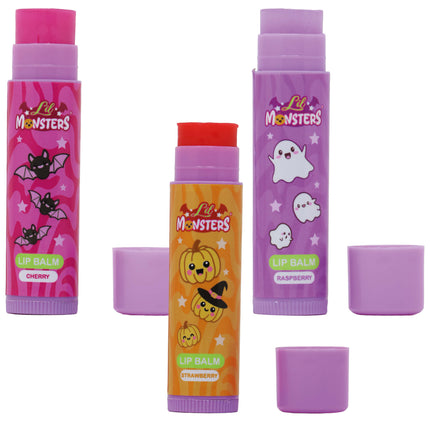 Halloween Lip Gloss for Kids, 3-Pack