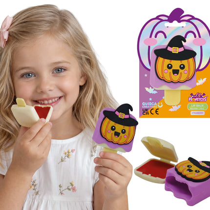 Halloween Lip Balm for Kids: Pumpkin Ice Cream