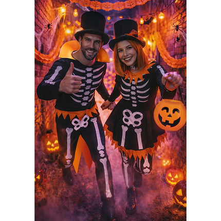 Funky Skeleton Adult Costume