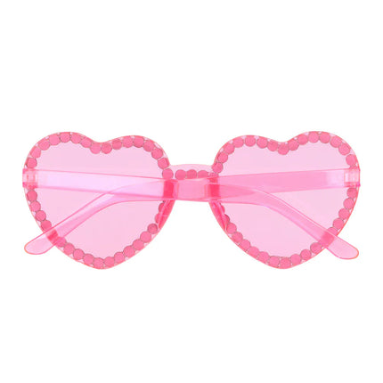 Diamond Heart Party Glasses