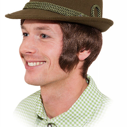 Oktoberfest Hat, Tyrolean Green, 59 cm
