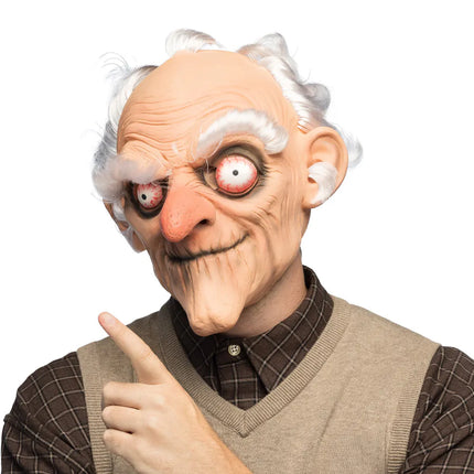 Grumpy Latex Head Mask