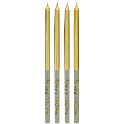 Golden Dawn Candles, 15 cm - 16 pieces
