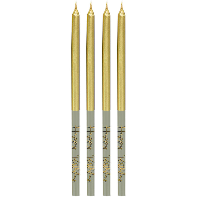 Golden Dawn Candles, 15 cm - 16 pieces