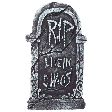 Gray Tombstone R.I.P. 43 cm
