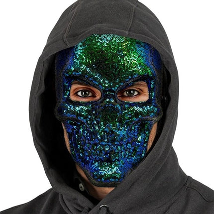SKULL MASK - SEQUINS