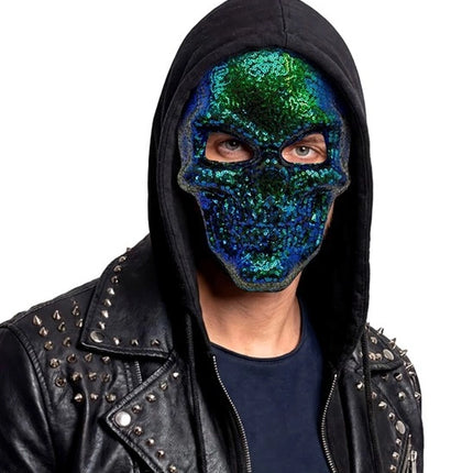 SKULL MASK - SEQUINS