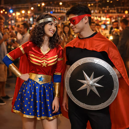 Teen Superheroine Star Costume (Ages 14–16)
