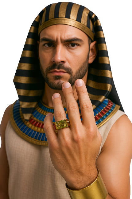 Roman Ring Gold Metal