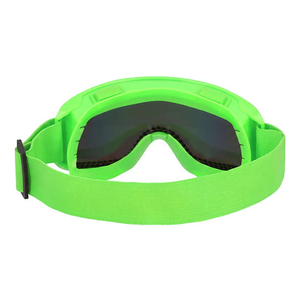 Rave Neon Green UV Party Ski Goggles