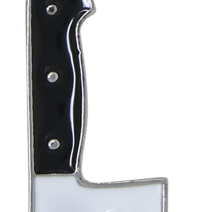 Halloween Earrings: Butcher's Knife