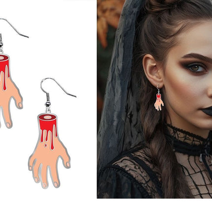Halloween Hand Earrings