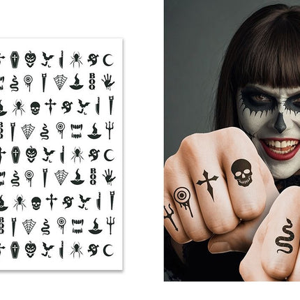 Halloween Fake Tattoo: Gothic