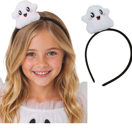 White Ghost Hairband
