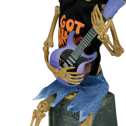 Halloween Skeleton Guitar, 30 cm