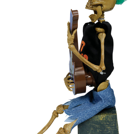 Halloween Skeleton Guitar, 30 cm