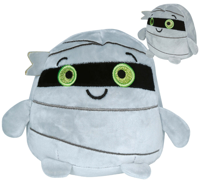 Halloween Knuffel Grijs Mummie