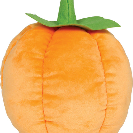 Halloween Plush Toy: Orange Pumpkin, 18 cm