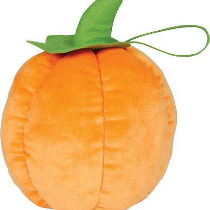 Halloween Plush Toy: Orange Pumpkin, 18 cm