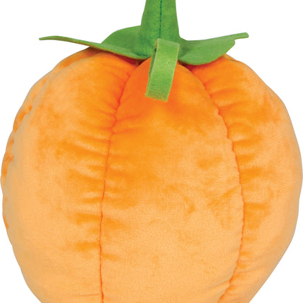 Halloween Plush Toy: Orange Pumpkin, 18 cm