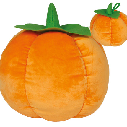 Halloween Plush Toy: Orange Pumpkin, 25 cm
