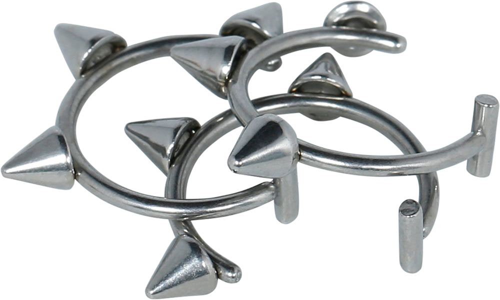 Zilveren Nep Piercing 3st