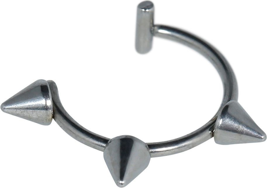 Zilveren Nep Piercing 3st