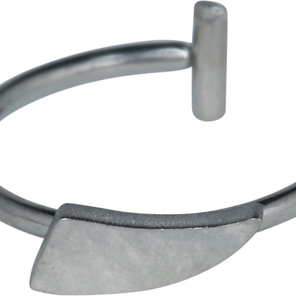 Silver Fake Piercing, Gothic Style, 2-Pack