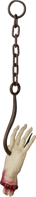 Halloween Nep Hand Met Haak 57cm