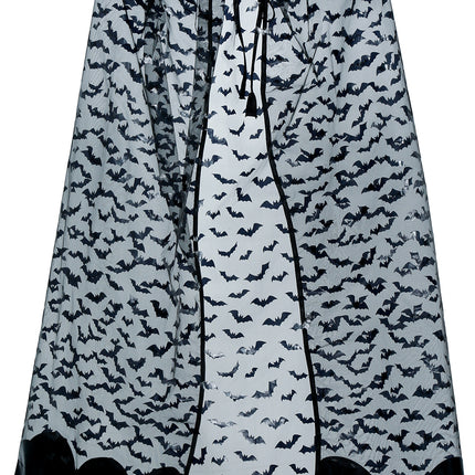 Black Children's Bat Halloween Cape