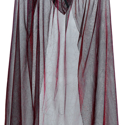 Halloween Cape, Red, Women's, Shine