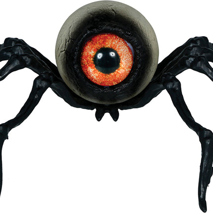 Halloween Fake Spider, Black Skeleton, 16 cm